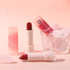 MANSLY Glassy Dewy Crystal Lipstick – 239 Rain-Soaked Pink Peach