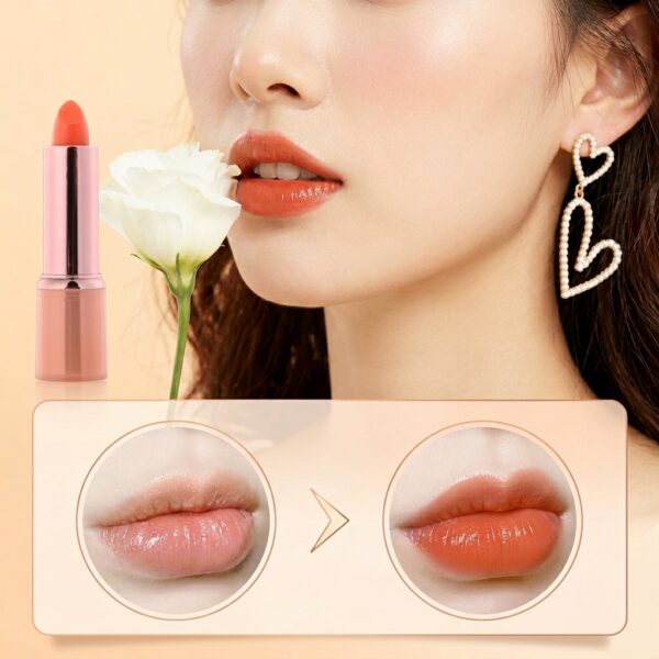 MANSLY Pink Glow Color-Changing Lip Balm – 01 Strawberry Sweetheart
